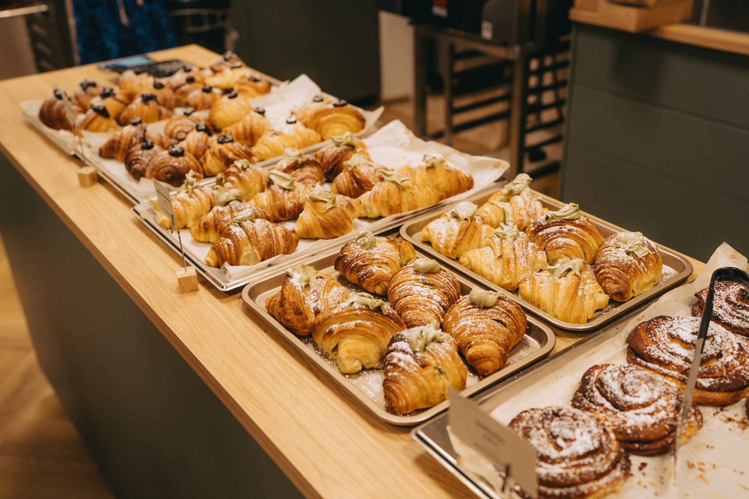 Fresh bakes at SU:SI bakery